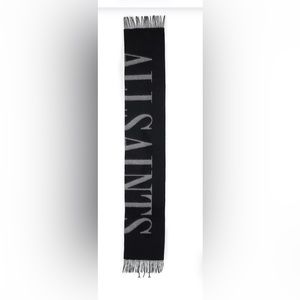 All Saints wool scarf